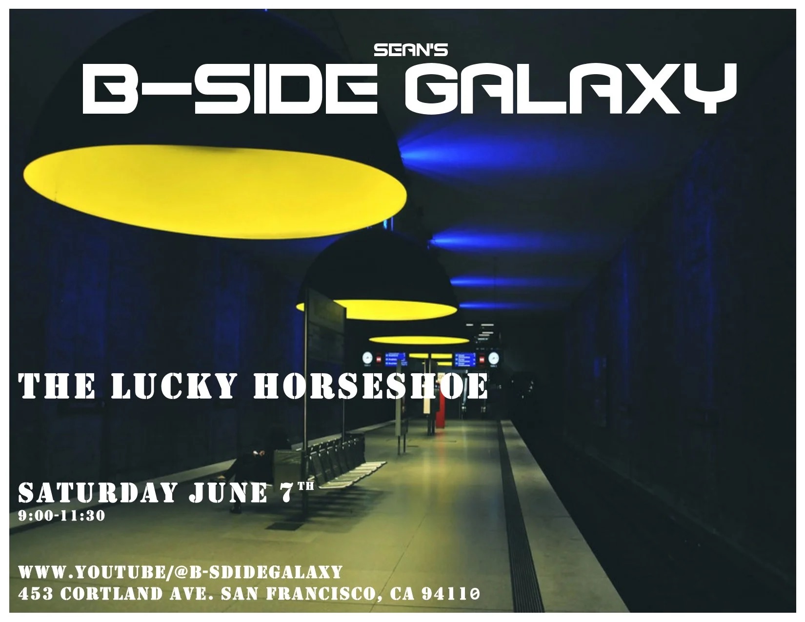 The Lucky Horseshoe, June 2025 show flyer