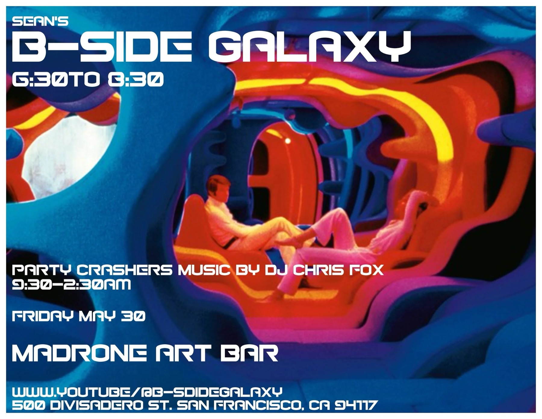 Madrone Art Bar 2025 show flyer